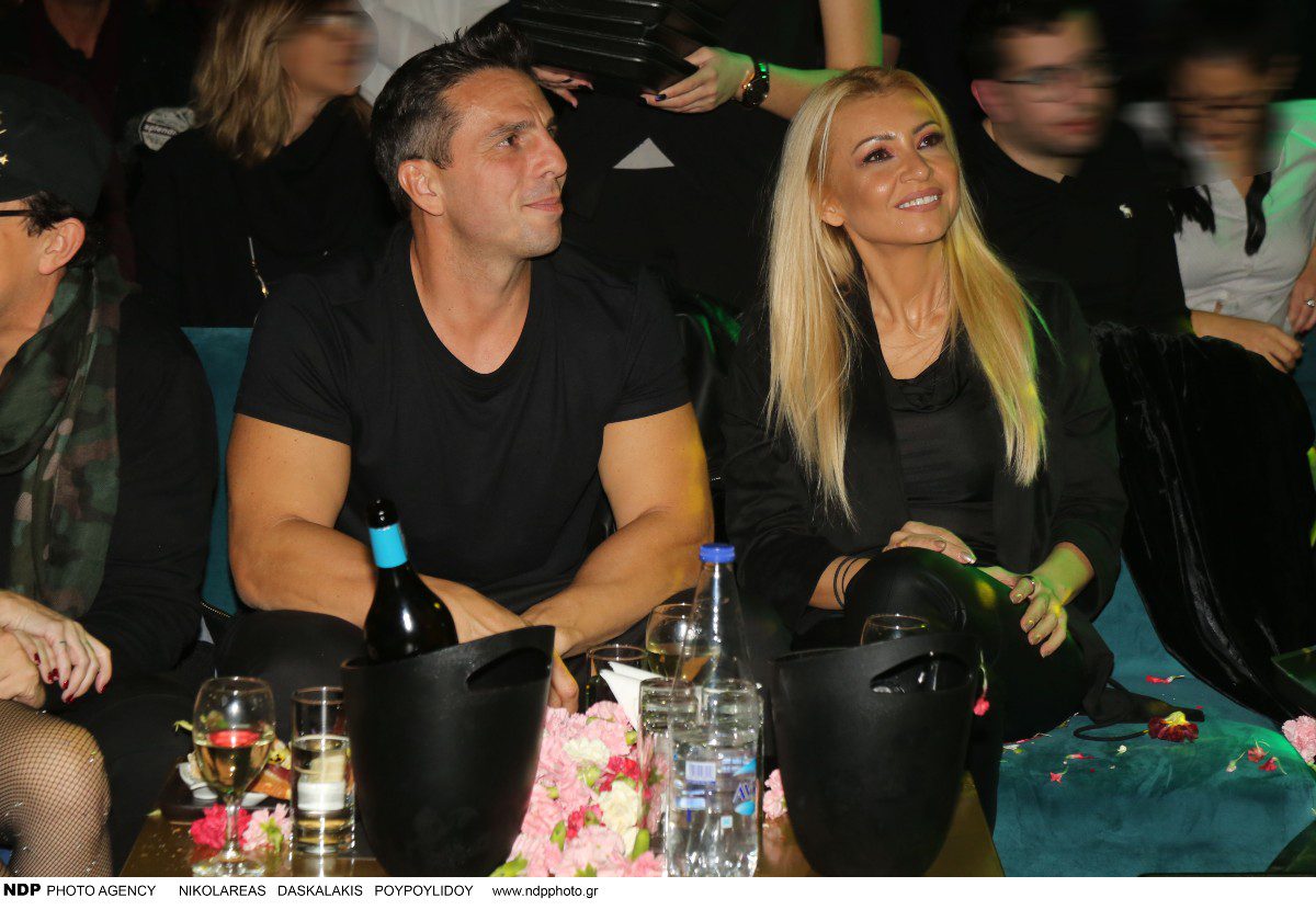 Η Λένα Παπαδοπούλου και ο Αλέξανδρος Τσαούσης σε δημόσια εμφάνισή τους