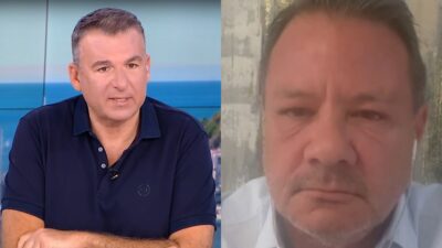 Ο Γιώργος Λιάγκας και ο Απόστολος Λύτρας