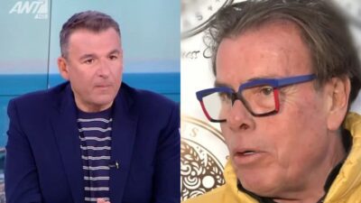 Ο Γιώργος Λιάγκας και ο Δημήτρης Παπανώτας