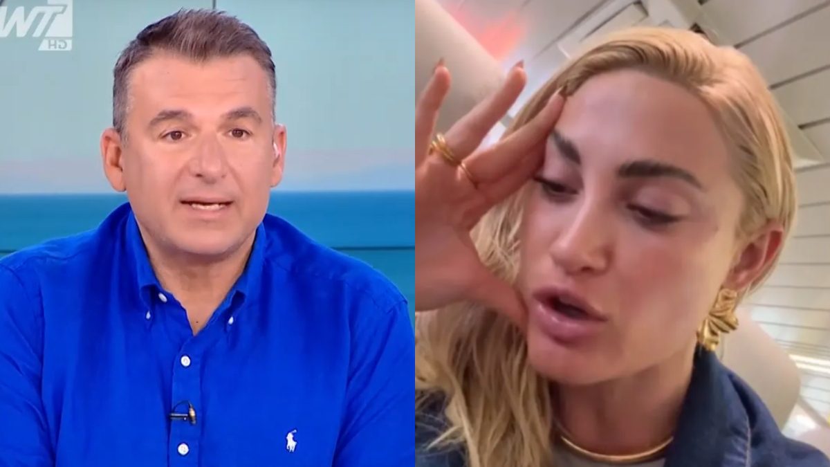 Ο Γιώργος Λιάγκας και η Ιωάννα Τούνη