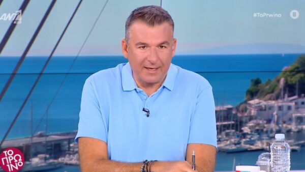 Ο Γιώργος Λιάγκας στο Πρωινό του ΑΝΤ1