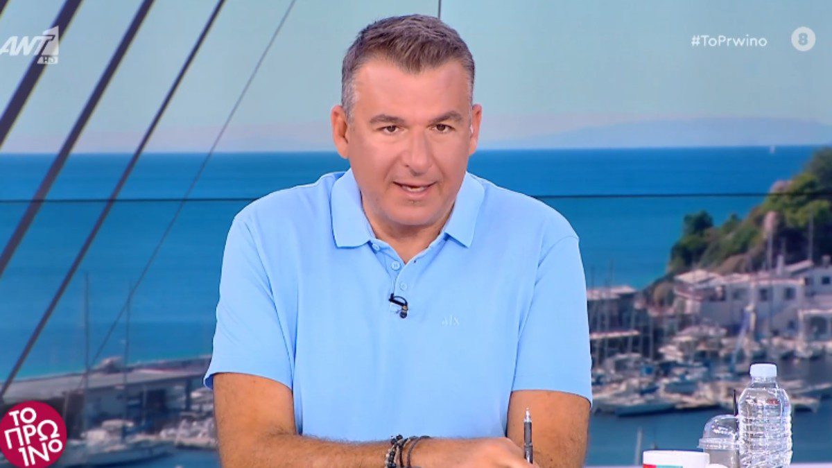 Ο Γιώργος Λιάγκας στο Πρωινό του ΑΝΤ1
