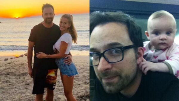 Ο Λιανός με την Καραλέξη και με την κόρη του μωρό