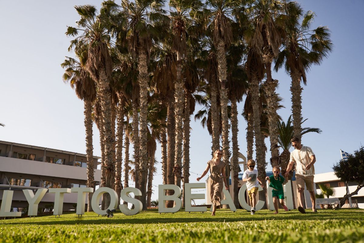 Οικογενειακές διακοπές στο Lyttos Beach Resort