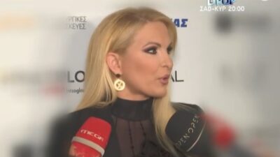 Η Μάγδα Τσέγκου στην κάμερα του happy day