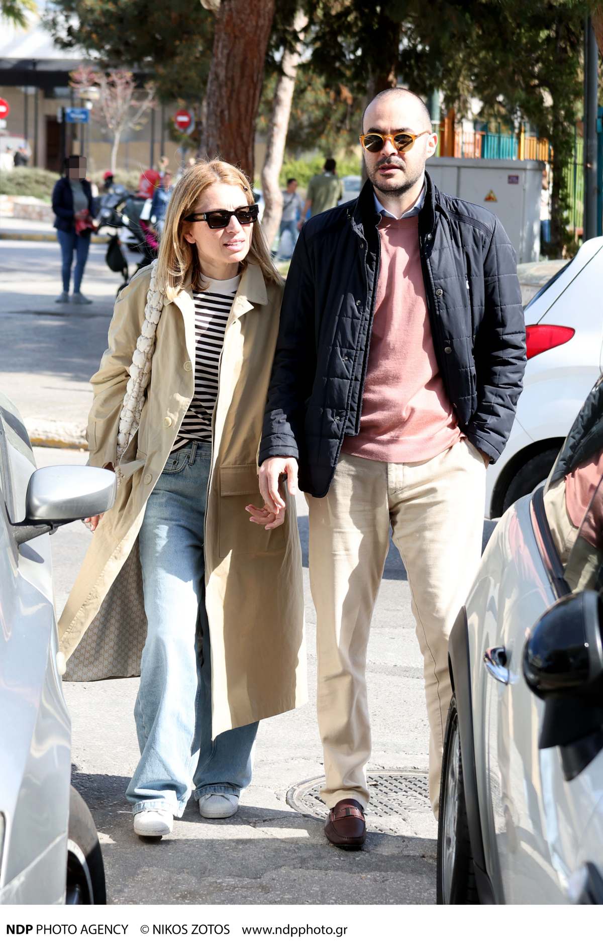 Μανουσάκης Ηλιάκη σε βόλτα στην Γλυφάδα