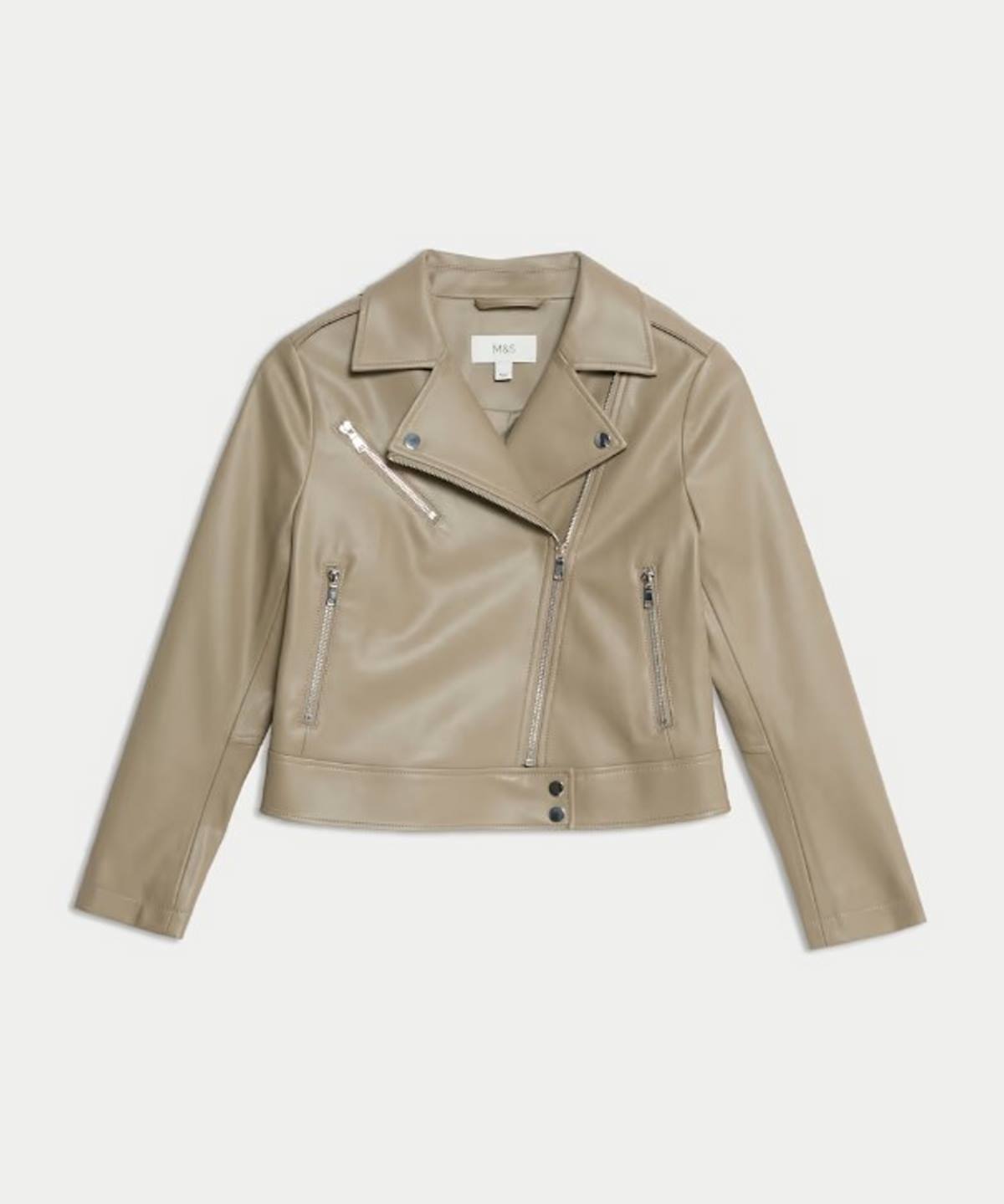 δερμάτινο μεπζ μουφάν marks and spencer
