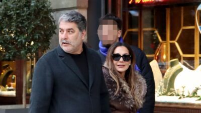 Ο Βασίλης Μπισμπίκης και η Δέσποινα Βανδή