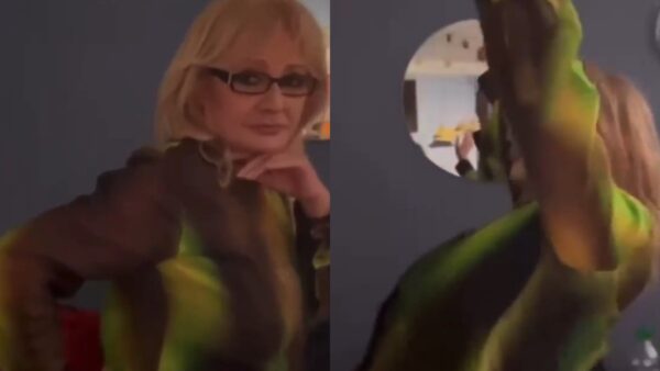 Η Αγγελική Νικολούλη χορεύει τσιφτετέλι