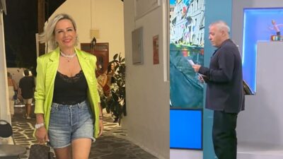 Η Σούζυ Καζαντζίδου και ο Νίκος Μάνεσης