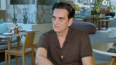 Ο Νίκος Ψαράς στην κάμερα του Happy Day