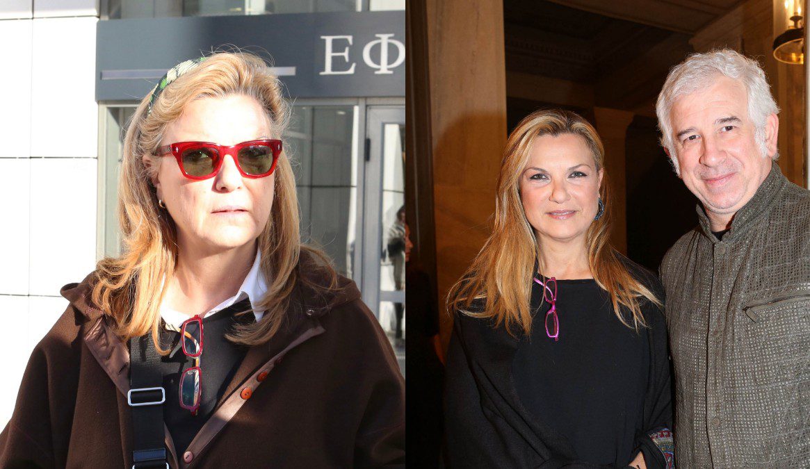 η Ελπίδα Νίνου με τον Πέτρο Φιλιππίδη