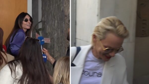 Η Ηλιάνα Παπαγεωργίου και η Έλενα Χριστοπούλου