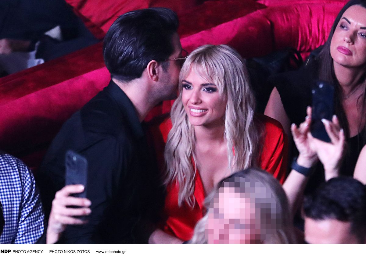 Χάρης Παπατζανής και Κατερίνα Λιόλιου σε βραδινή έξοδο