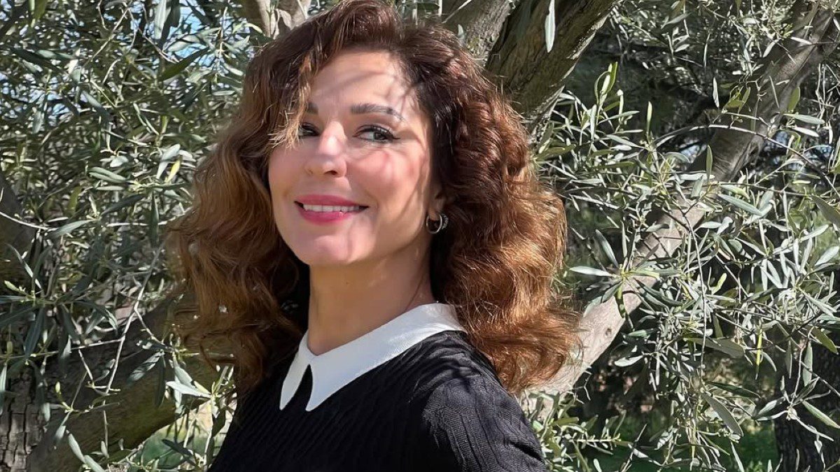 H Κατερίνα Παπουτσάκη στη φύση