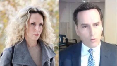 Η Παπούλια και ο Δημητρακόπουλος σε κολάζ