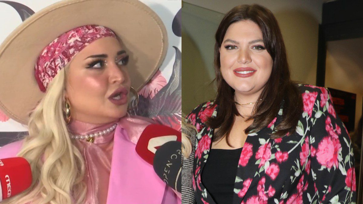 Η Κατερίνα Πεφτίτση και η Δανάη Μπάρκα