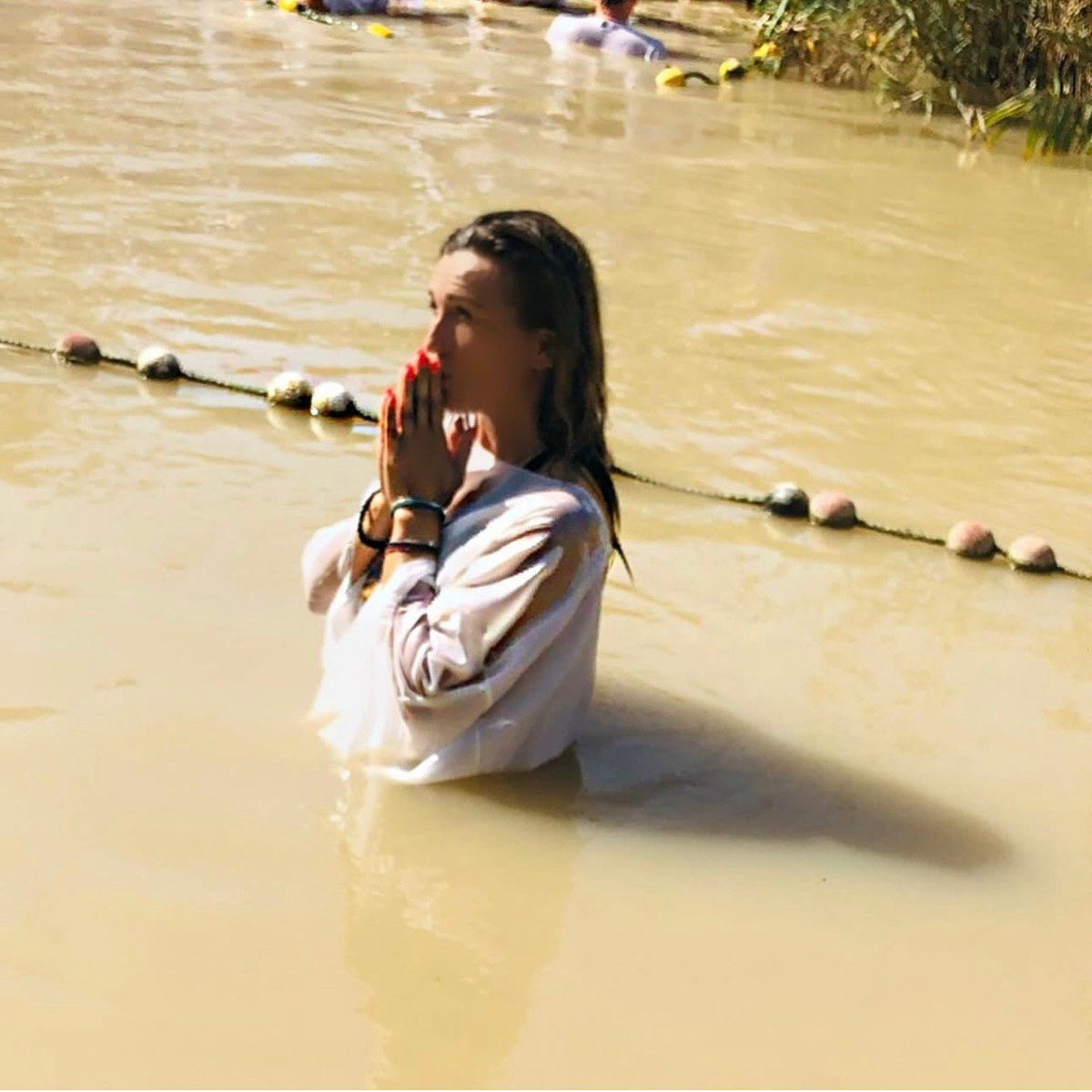 Η ανάρτηση της Πηγής Δεβετζή για τη βάφτισή της