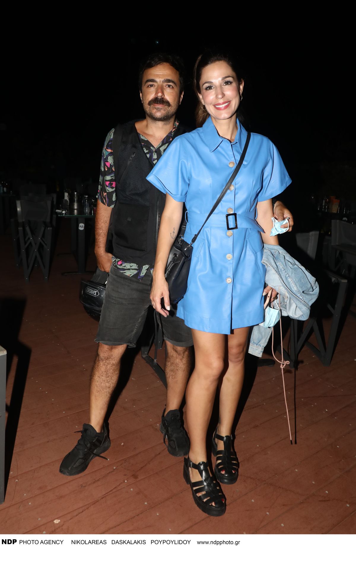 Ο Παναγιώτης Πιλαφάς και η Κατερίνα Παπουτσάκη