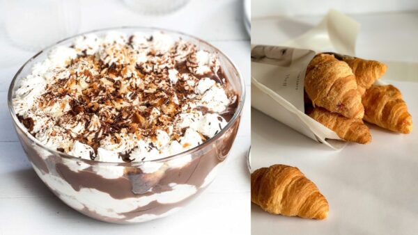 Προφιτερόλ με κρουασάν