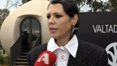 Η Ραμόνα Βλαντή στις κάμερες