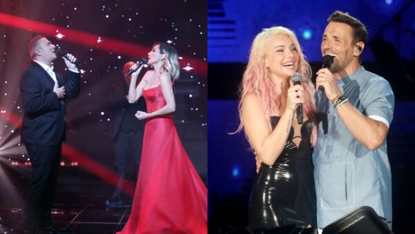 Ρέμος, Βανδή josephine και Βέρτης τραγουδάνε στην σκηνή