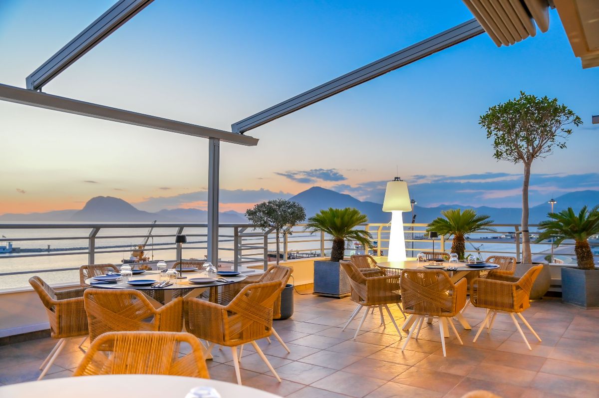 Το roof garden του My way Hotel