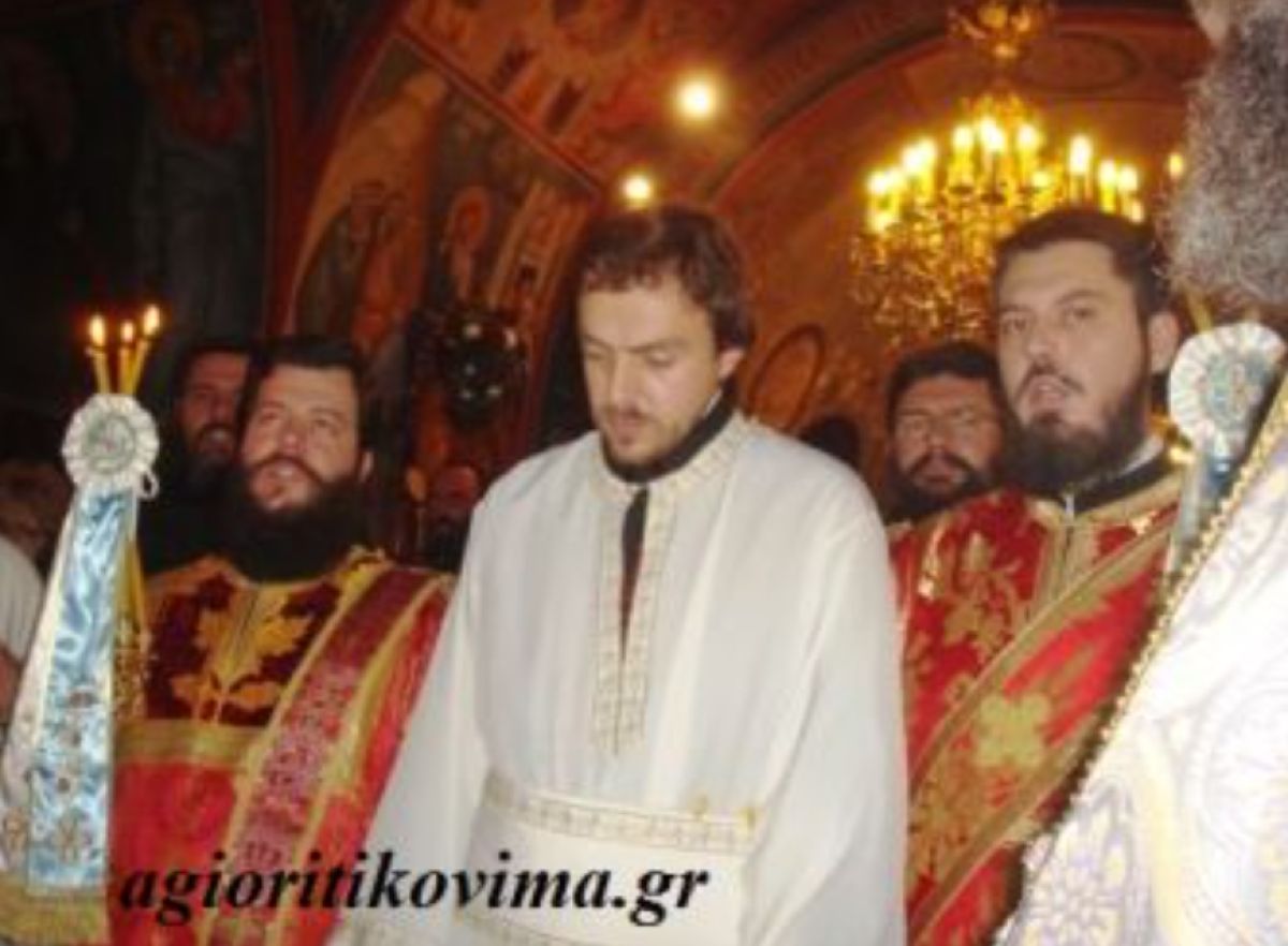 Ο Ρούσσης Στογιαννης ως μοναχός 