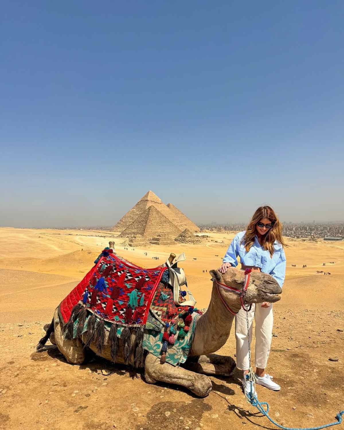 Ανθή Σαλαγκούδη – Κοσμάς Κουμιανός: Ταξίδι στην Αίγυπτο για το ζευγάρι (Φωτογραφίες)