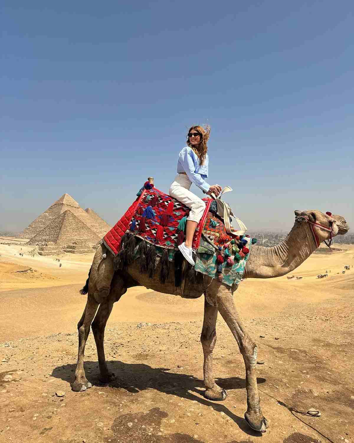 Ανθή Σαλαγκούδη – Κοσμάς Κουμιανός: Ταξίδι στην Αίγυπτο για το ζευγάρι (Φωτογραφίες)