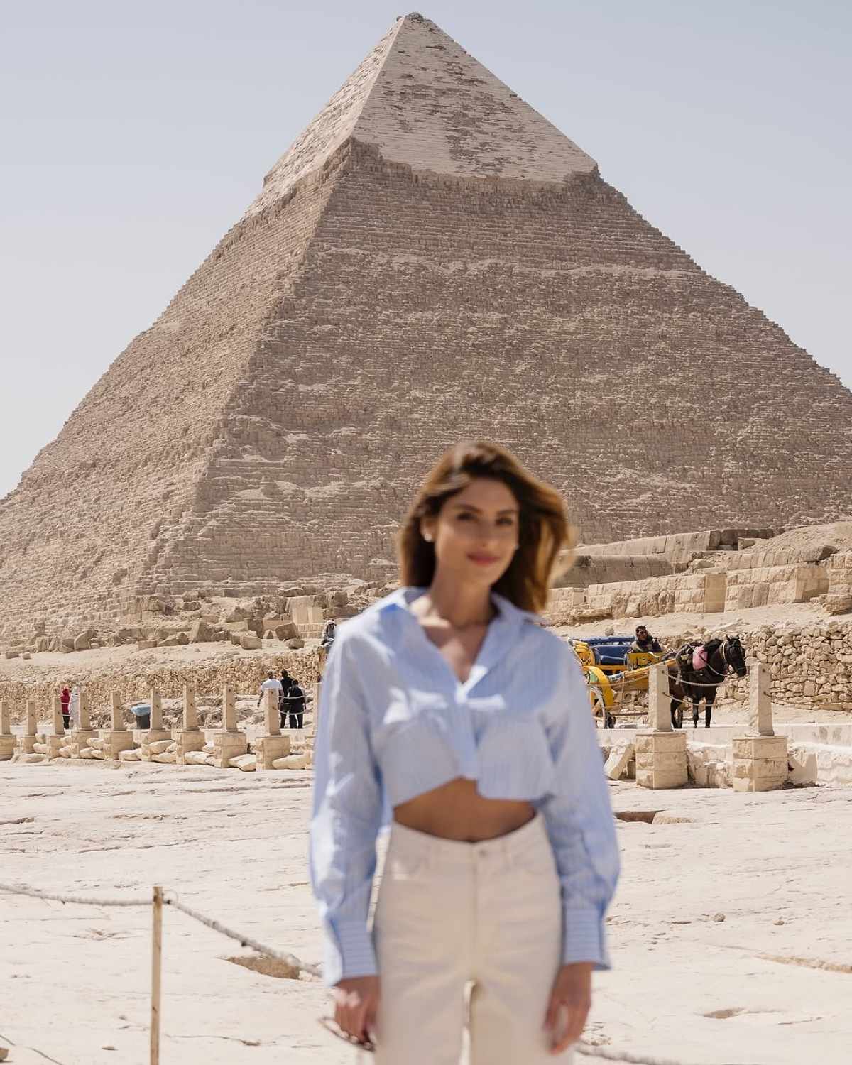 Ανθή Σαλαγκούδη – Κοσμάς Κουμιανός: Ταξίδι στην Αίγυπτο για το ζευγάρι (Φωτογραφίες)