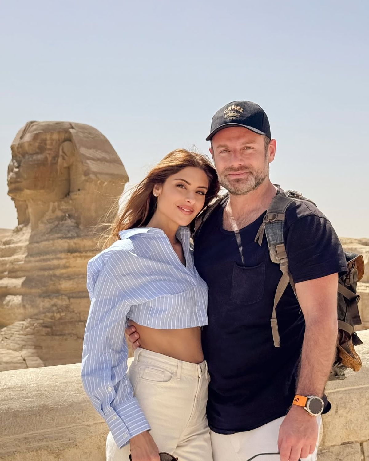 Ανθή Σαλαγκούδη – Κοσμάς Κουμιανός: Ταξίδι στην Αίγυπτο για το ζευγάρι (Φωτογραφίες)