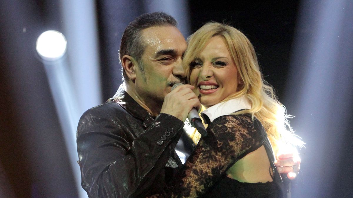 Ο Νότης Σφακιανάκης και η Πέγκυ Ζήνα