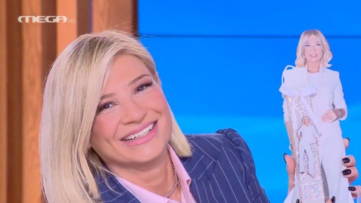 Η Φαίη Σκορδά στην εκπομπή Buongiorno