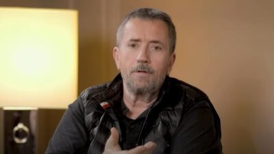 Ο Σπύρος Παπαδόπουλος στο πλατό της εκπομπής Τετ α Τετ