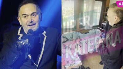 Ο Σταμάτης Γονίδης στην σκηνή