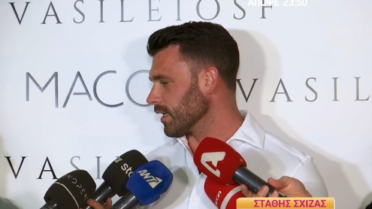 Ο Στάθης Σχιζας στην κάμερα του Happy Day