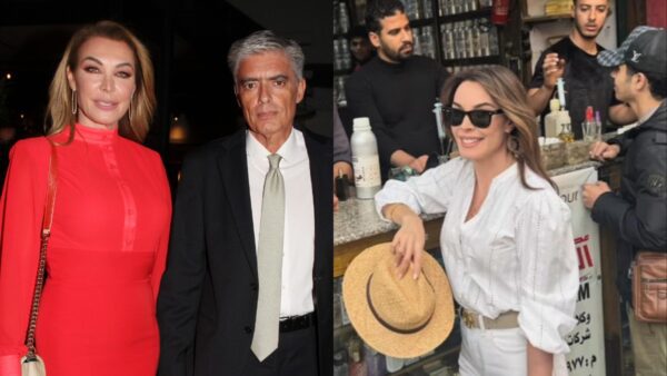 Ο Νίκος Ευαγγελάτος και η Τατιάνα Στεφανίδου στην Αίγυπτο