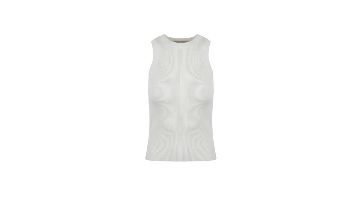 λευκό tank top DKNY