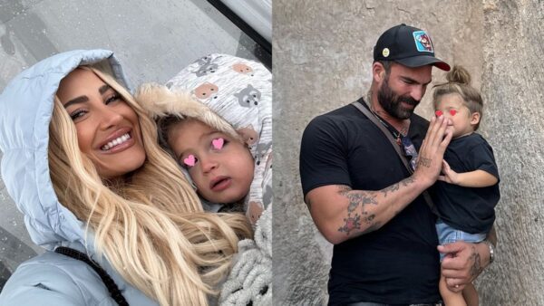 Τούνη Αλεξάνδρου σε φωτογραφίες αγκαλιά με τον Πάρη