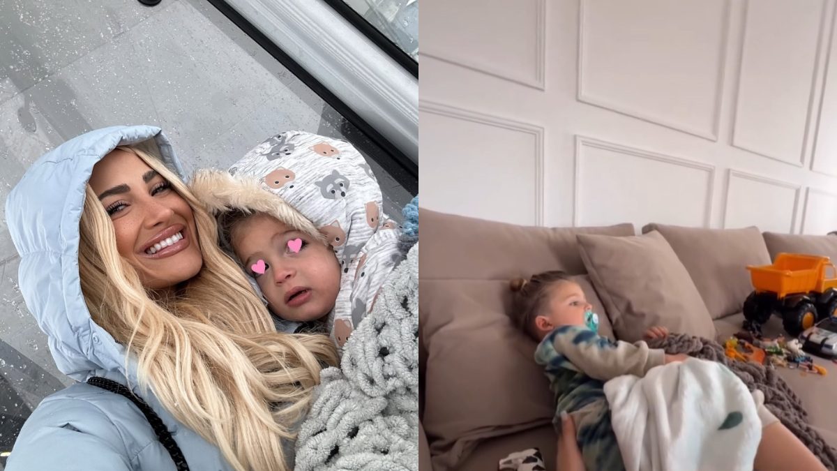 Η Ιωάννα Τούνη και ο μικρός Πάρης