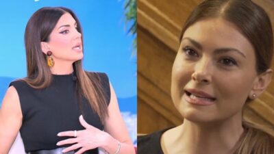 Η Σταματίνα Τσιμτσιλή στο πλατό του Happy Day