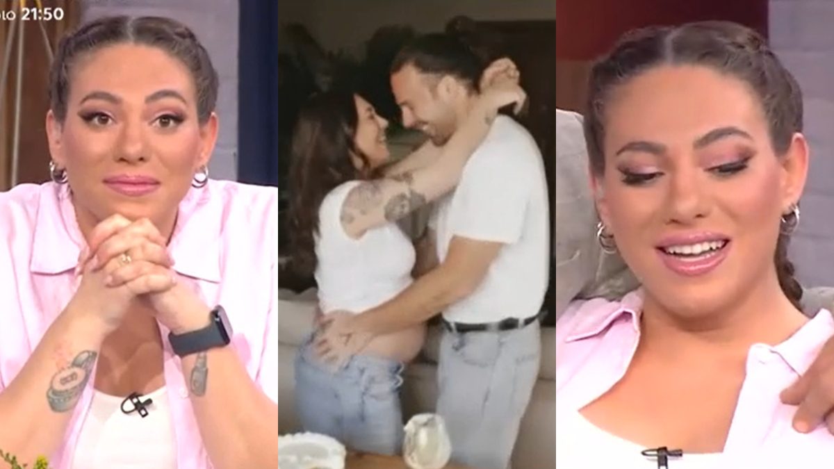 Η Ευρυδίκη Βαλαβάνη συγκινημένη στο Ακόμα δεν είδες τίποτα