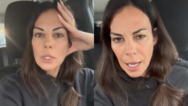 Η Εύη Βατίδου στο αυτοκίνητό της