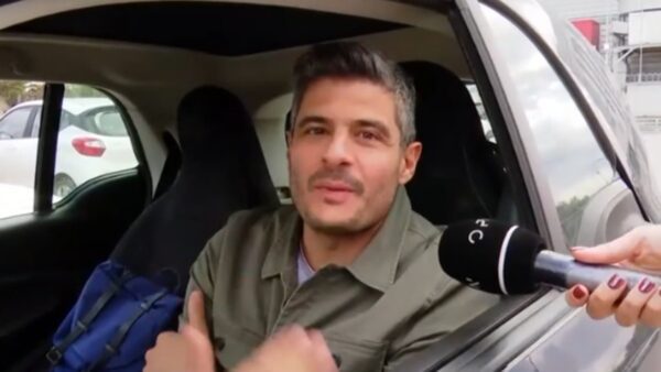 Ο Άγγελος Βουράκης στην κάμερα του Open