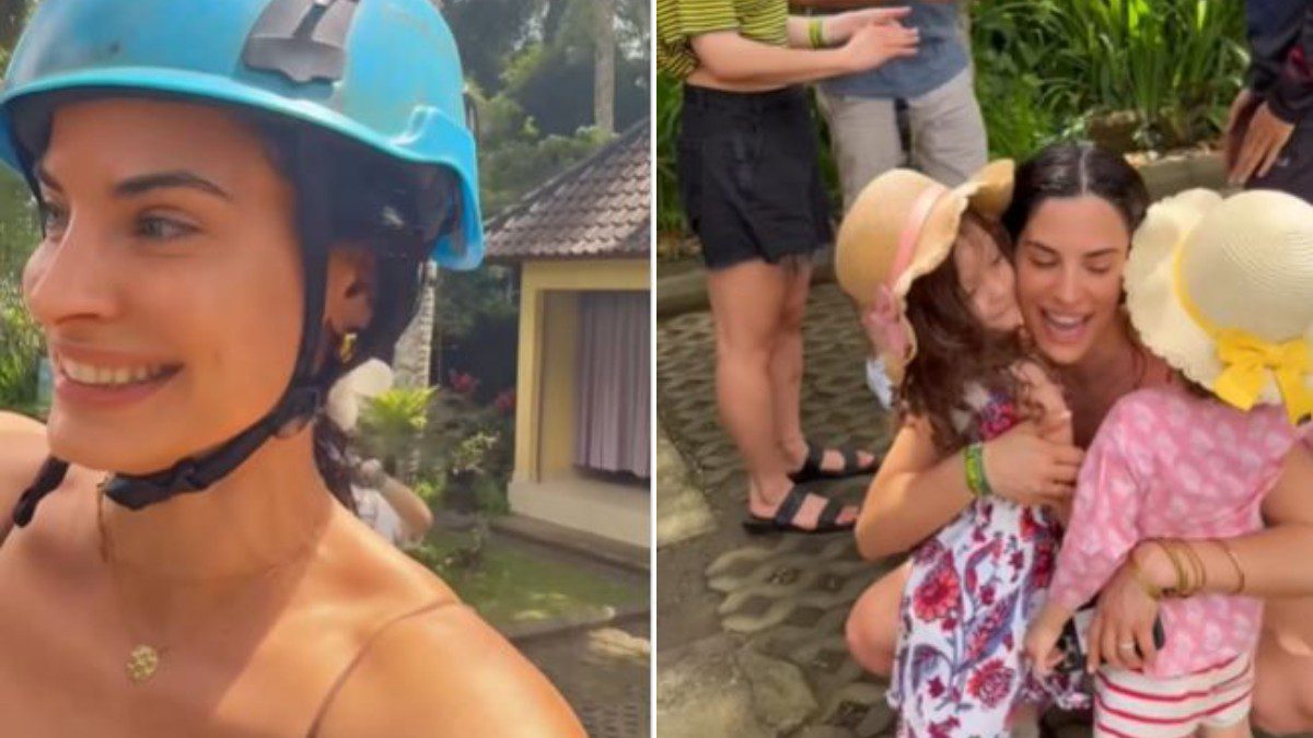 Η Χριστίνα Μπόμπα στο Μπαλί