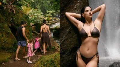 Η Χριστίνα Μπόμπα και ο Σάκης Τανιμανίδης στο Μπαλί