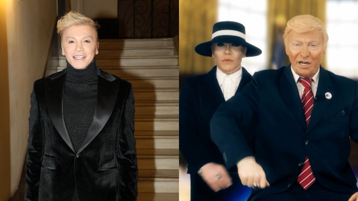 Ο Τάκης Ζαχαράτος υποδύεται το ζεύγος Trump