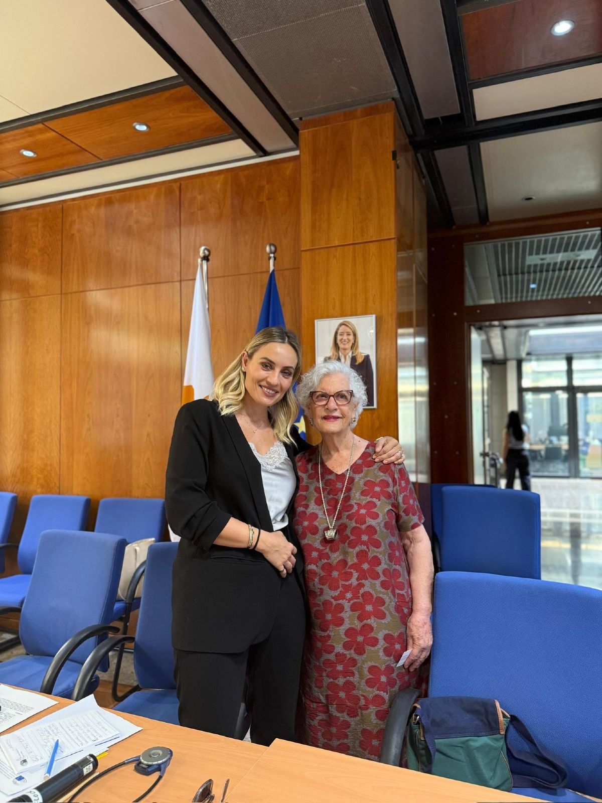 Η Ελεονώρα Μελέτη στην Κύπρο