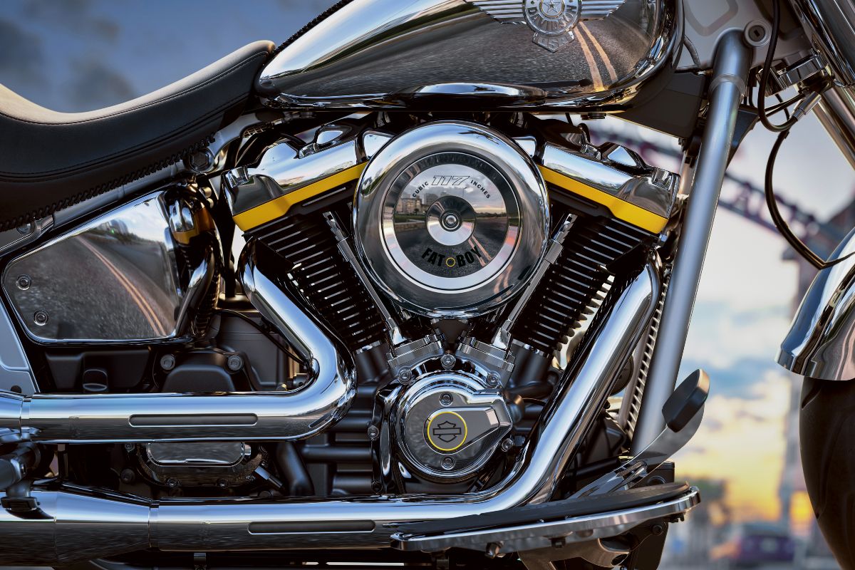 Harley-Davidson Fat Boy Gray Ghost